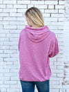 Pink Hooded Pullover