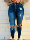 The Mia Jeans - Distressed