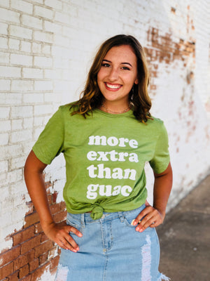 More Extra Than Guac Graphic Top